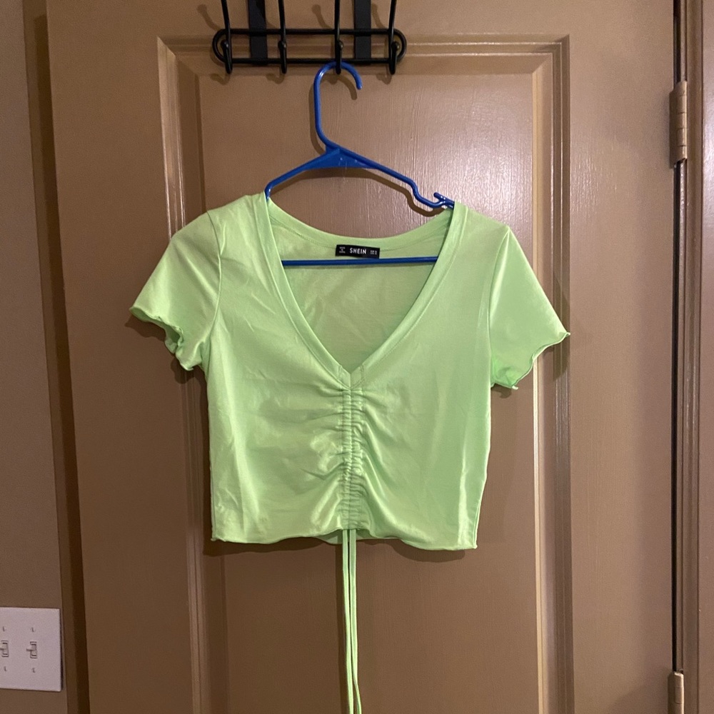 Shein Green Top